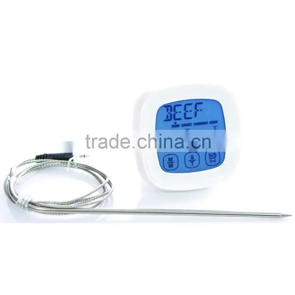 Touch Screen Digital Meat Thermometer for Grilling Quality Choice photo-4