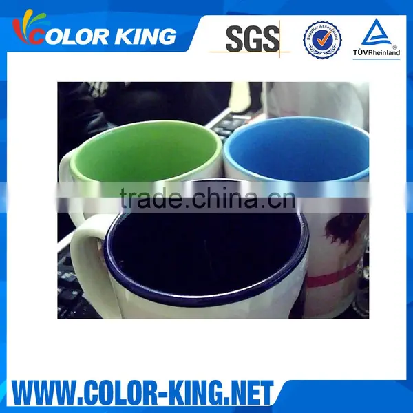 Top Sale 11OZ Cheap Inner Colorful Blank White Ceramic Sublimation Mug photo-4