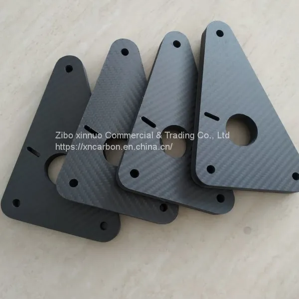 Custom Made CNC Cut Carbon Fiber Laminate Sheet Plates Make to Order Carbon Fiber Machined Parts photo-4