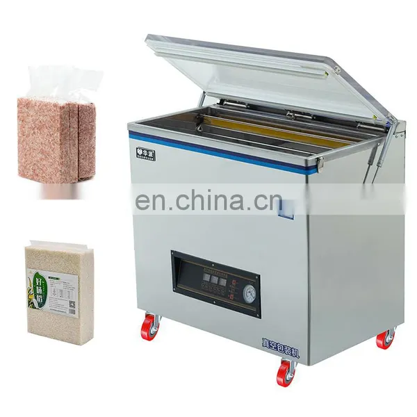 CE Single Chamber Vacuum Sealer Food Chicken Clothes Meat Sea Fruit And Vegetable Beef Vacuum Packing Machine photo-3