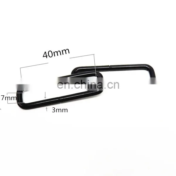 Metal Open Square Ring For Bags photo-2