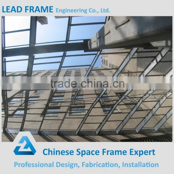 Steel Space Frame Truss Atrium Roof Structure photo-2