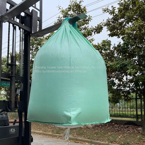 Flat Bottom Bottom Option (Discharge) Recyclable PP Woven Big Bag Sack for Transport Granule photo-5