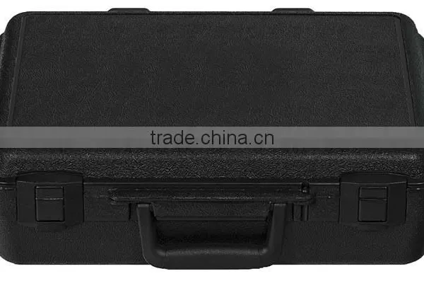 Black Molded Plastic Carrying Case, Rugged Polypropylene Flight Case Tool Storage Box photo-3