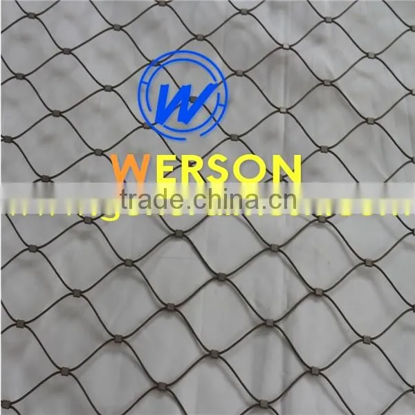 304,316 Stainless Steel Wire Rope Mesh for Architectural Purpose,ceiling,wall ,hand Woven or Ferruled | Generalmesh photo-6