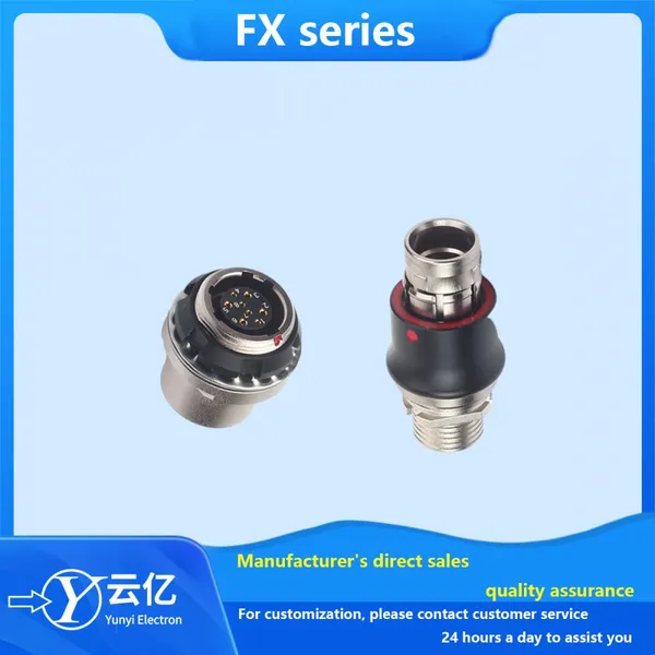 JX-DC-4KZ Plug-in Push-pull Self-locking Aviation Plug JX-DC-4JT Medical Beauty Circular Electrical Connector