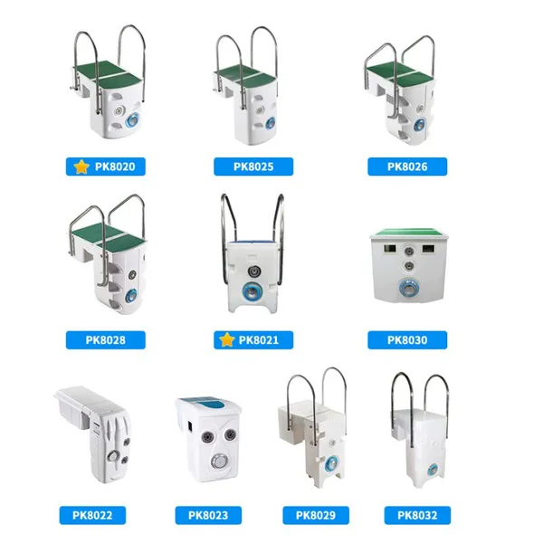 Full Set Pool Waterfall ABS Skimmer Ladder Filter System Swimming Pool Equipment Cleaning Accessories photo-2