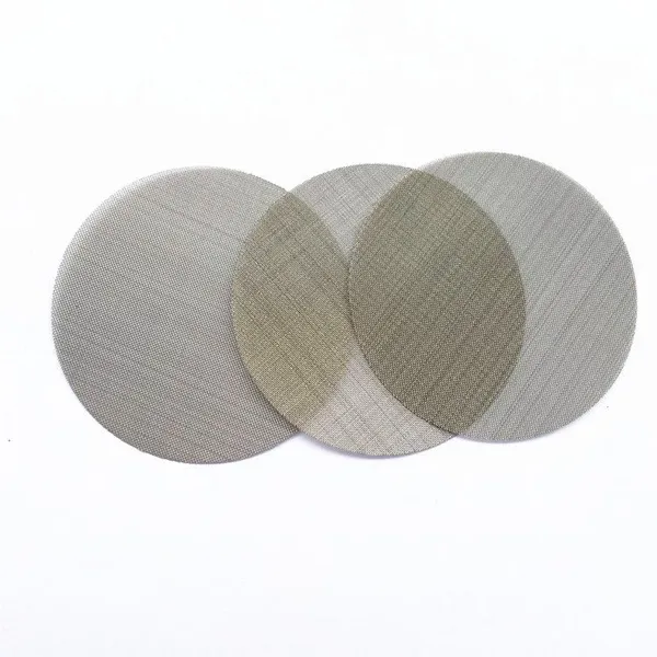 High Precision 304 Stainless Steel Woven Wire Mesh Filter Disc for Industrial Filtration photo-3