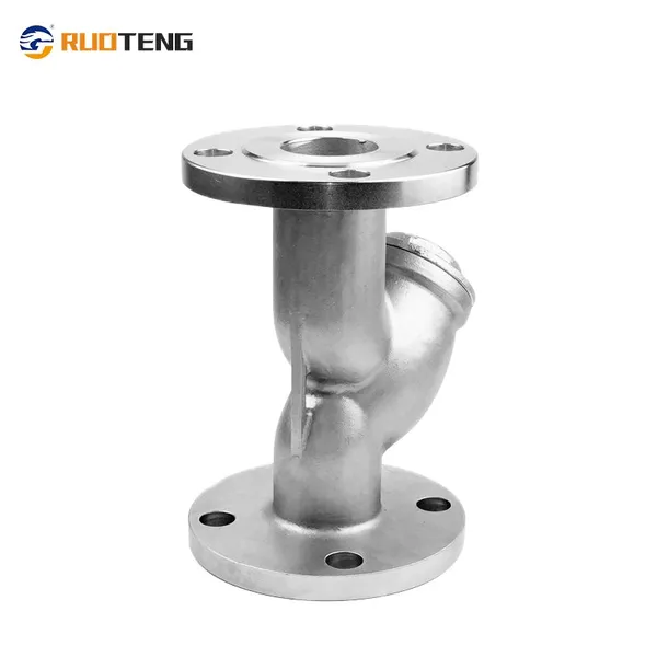 [RUOTENG] Wholesale Price DN32 Flange Stainless Steel CF8 API Y-Strainer photo-4