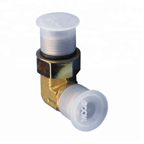 Quick Connection Fittings Transparent Anti Dust Cover Cap Flanged Thread Protector photo-5