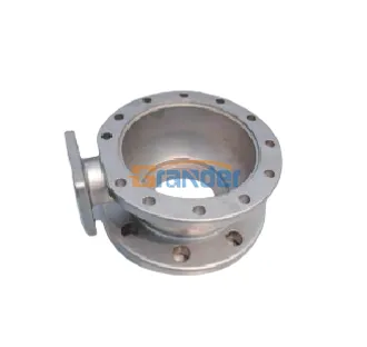 High quality pipe Fittings Butterfly Valve Part Stainless Steel Silica Sol Casting/investment casting