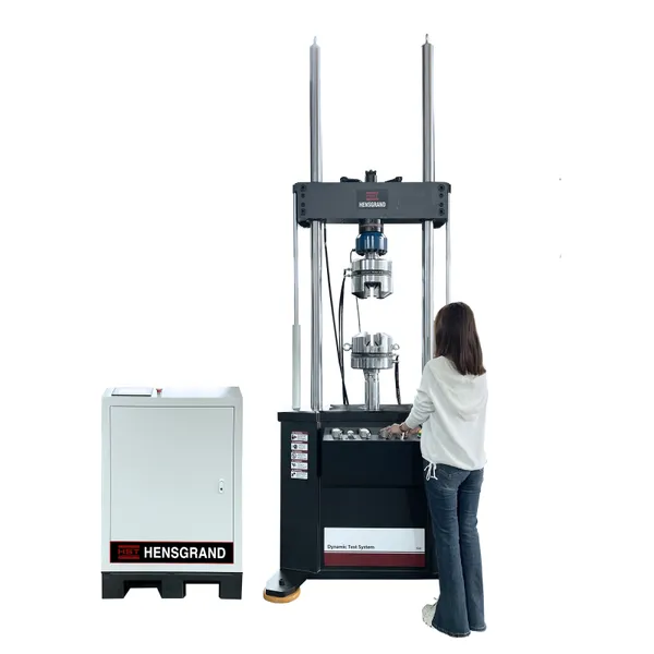 HST-370.02 25KN Axial High Precision Computer Electronic Servo Dynamic and Static Mechanical Fatigue Testing Machine photo-4