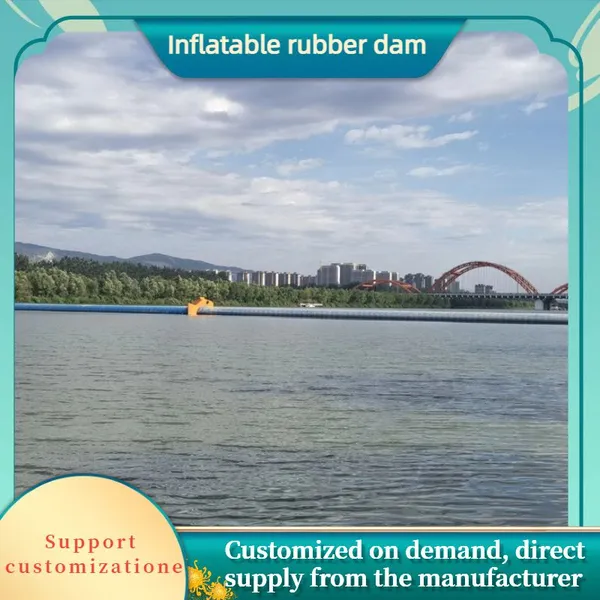 Mine Tailings Pond Rubber Dam Golf Course Water Feature Rubber Dam