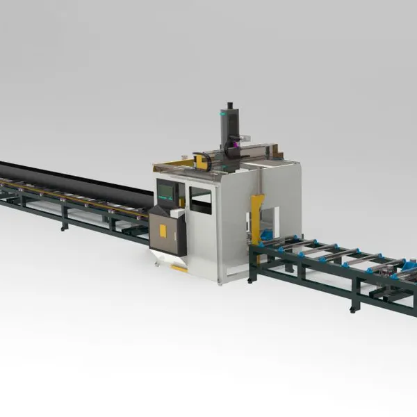 Экономический ЧПУ-лазерный плазменный резак стальных балок для стальных каркасов и ферм