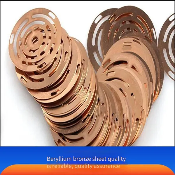 Sreet Beryllium Copper Sheets With Thicknesses of 0.05mm, 0.1mm, 0.2mm, C17200 Beryllium Bronze Sheets photo-3