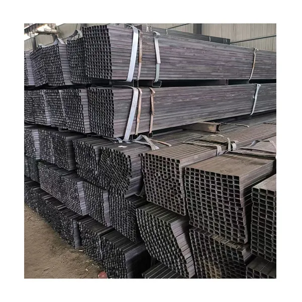 Durable Round Galvanized Steel Pipes and Rectangular Steel Pipes Used in Steel Structure Construction photo-4