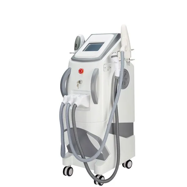 3-in-1 Nd Yag Лазерный IPL OPT SHR Аппарат для удаления волос с RF и системой охлаждения