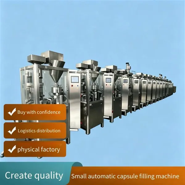 Capsule Filling Machine, Fully Automatic Filling Equipment for Powder, Granules, Hard and Soft Capsules, Molds From Size 0 to Size 4 photo-5