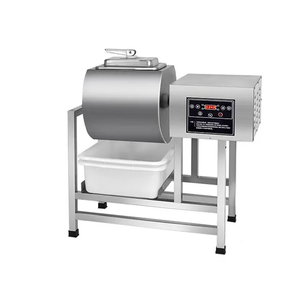 MO-Qdmech Máquina de Tumbler a Vácuo Comercial RL118 Máquina de Tumbler para Marinado e Cura de Carne em Aço Inoxidável para Fábrica de Processamento de Alimentos