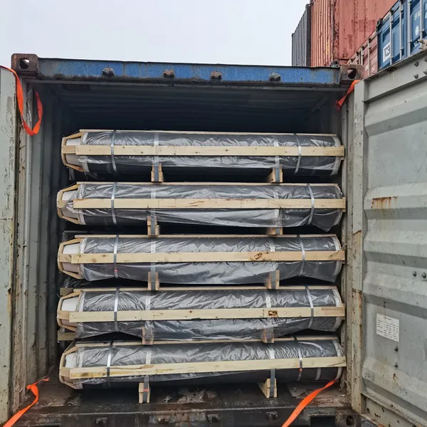 Graphite Electrodes Steel Plant Regular Power Graphite Electrode For Alloy Manufacturing photo-5