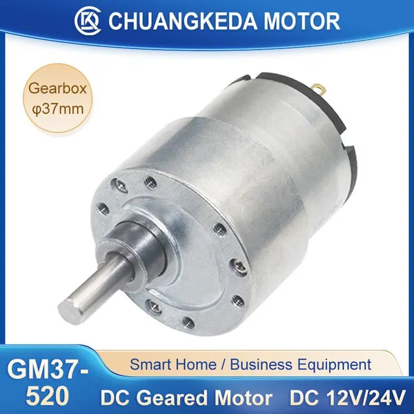 GM37-520 DC Reduction Motor 12V/24V Geared Motor Slot Machine