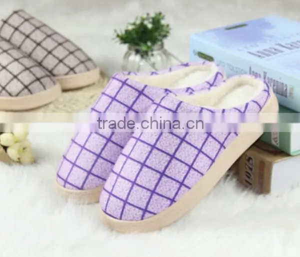 2015 Korea Style Couples Slipper Outdoor Indoor Cotton Slippers Soft Bottom Anti-slip Slippers photo-3