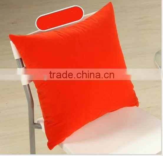 40X40 cm Factory Supply Flocked Fabric Cushion photo-2