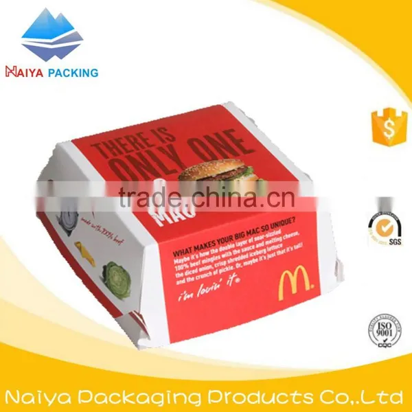 Wholesale Customize Burger Box