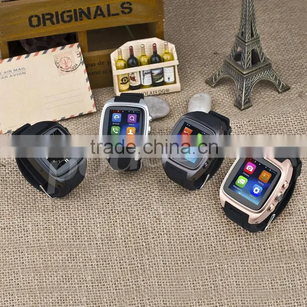 Touch Screen Bluetooth Smart Watch Stainless Steel Camera Watch Mobile Phone photo-3