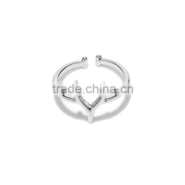 New Arrival Jewelry Fashion Simple Y Letter Open End Mens Designer Finger Rings photo-2