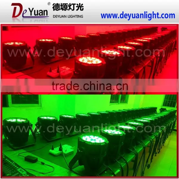 High Quality Rgbwa Led Par Can 18x10w Led Stage Light for Party Wedding Event photo-4