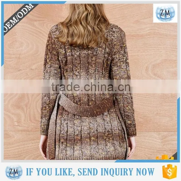 High Quality Cashmere Wool Woman Cardigan 2016 Wholesale Sweater photo-2