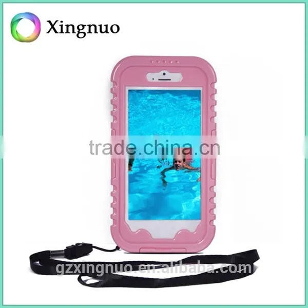 Fashion Design Clean pc Silicone Waterproof Phone Case for Iphone 6 photo-2