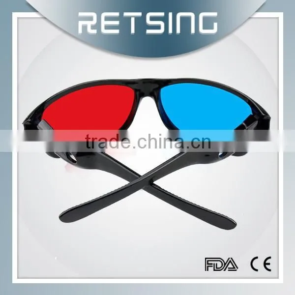 Plastic Adult Anaglyph 3D Glasses, Adult 3D Glasses, 3D Game Glasses photo-6