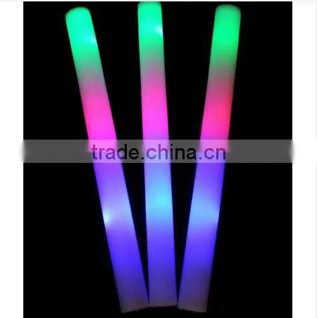 Flash Toy Multi Color Flash Light Toy Led Foam Stick Led Foam Baton Glow Stick for Wedding Party Concert Props Quality Choice photo-2