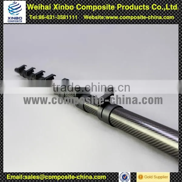 Excellent Corrosion Telescopic Pole With Horizontal Clamps for Locking System photo-2