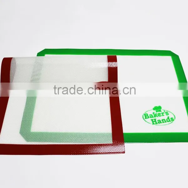 FDA Approved 40x30cm Custom Non Stick Silicone Baking Mat Silicone Induction Cooker Mat Big Hot Pod Pads photo-4