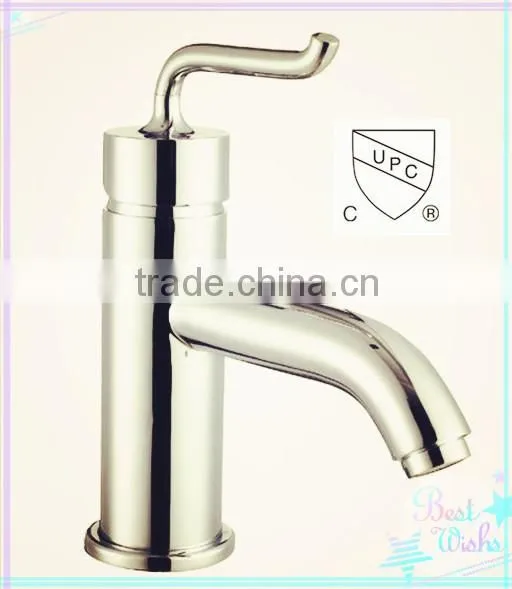 Bathroom Use Glass Jar With Tap , Golden Taps