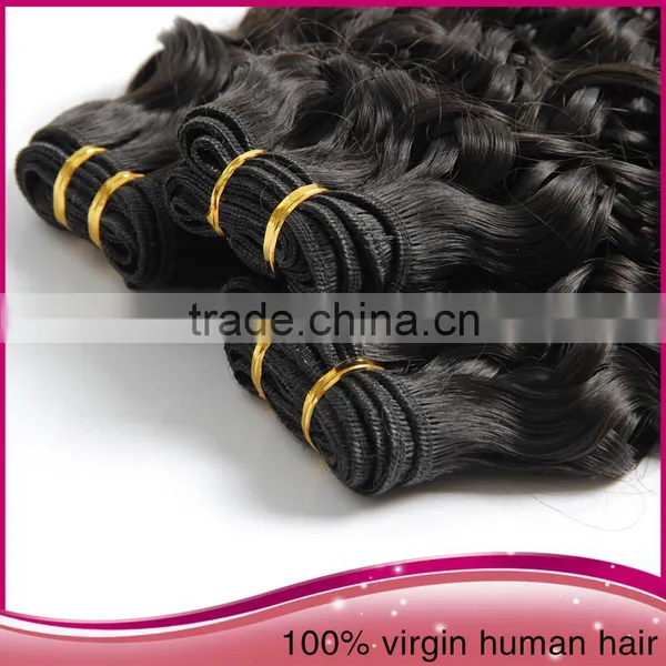 New Hair 100% Human Hair Extension Cheap Wholesale Baby Curly Unprocessed Virgin Peruvian Hair Weave photo-2