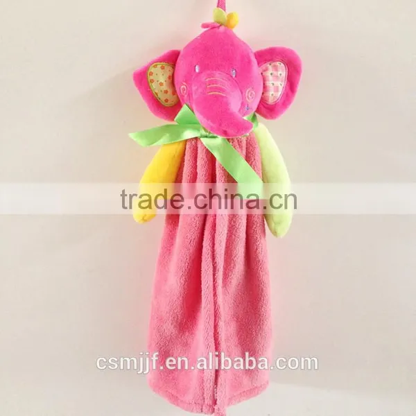 Super Soft Coral Fleece Creative Cartoon Hand Towel photo-2