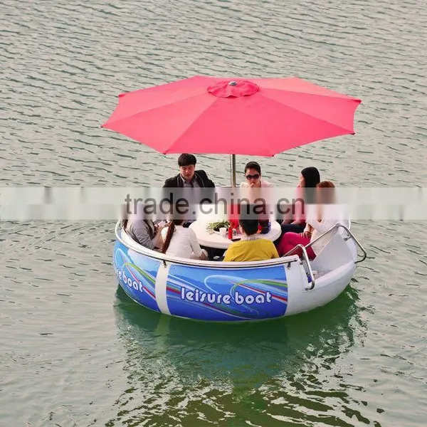 Fiberglass Rowing Boat With 7seats photo-4