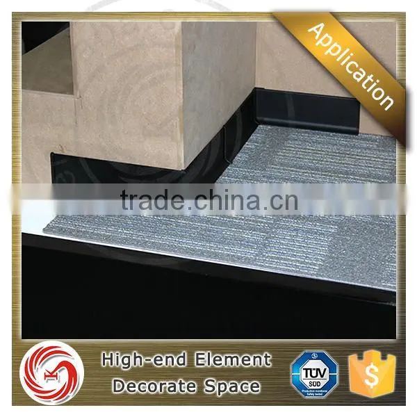 China Supplier Competitive Price Aluminum Skirting Baseboard Profile photo-3