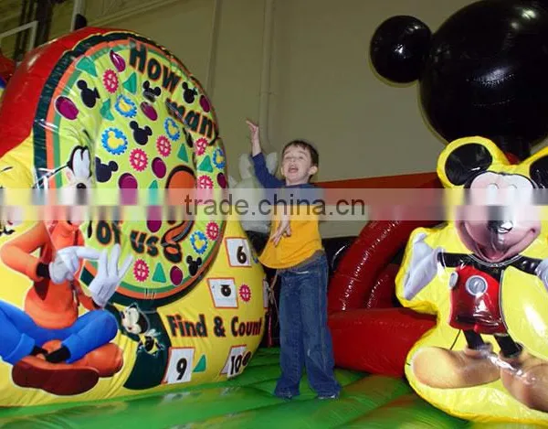 Mickey Mouse Inflatable Amusement Park Inflatable Playground on Sale photo-3