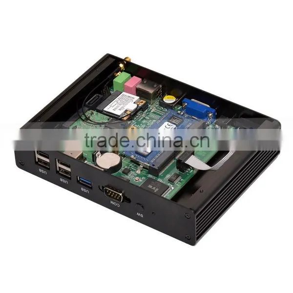 Smallest Mini PC HTPC Baytrail Intel Celeron Dual Core N2810 2GB RAM 16GB SSD Laptop Computer Car PC photo-5