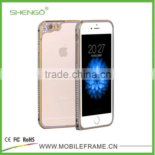 Crystal Diamond Metal Frame for IPhone 6 photo-4