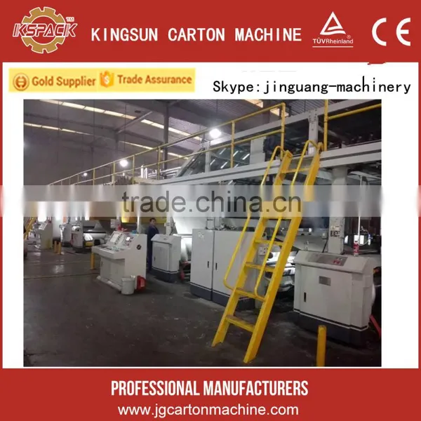 Chinese Manufacturer 5ply Corrugated Paperboards Production Line
