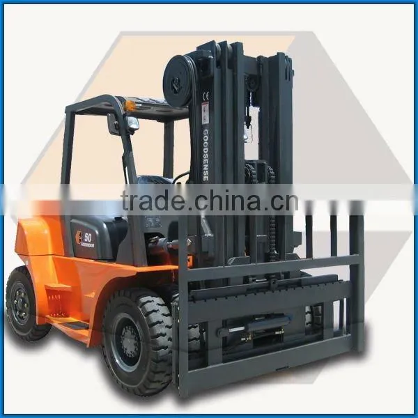High Quality Cheap Price 5 Ton Counter Weight Gasoline Engine Forklift Trucks for Sale photo-6
