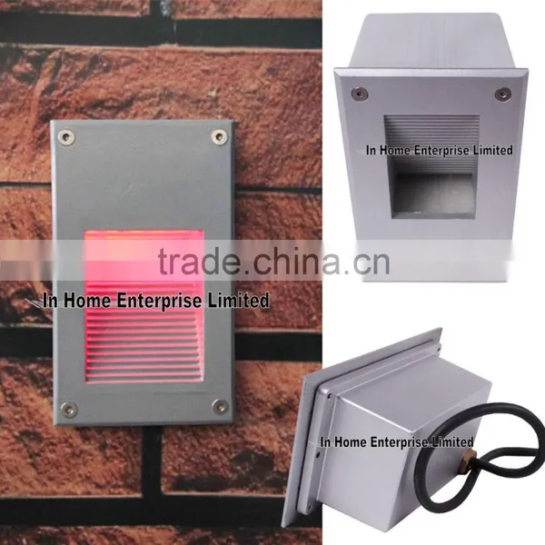High Quality LED Slide Step Light Indoor 3W Led Recessed Wall Lights photo-3