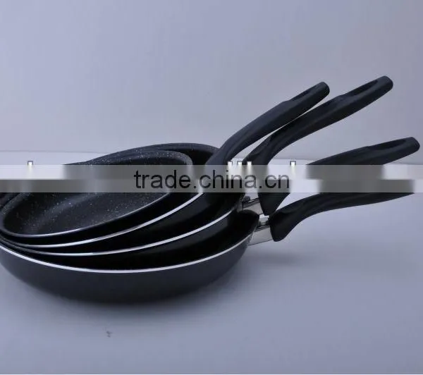 Charms Aluminium Pan Stick Fry Pan With Color Coating
