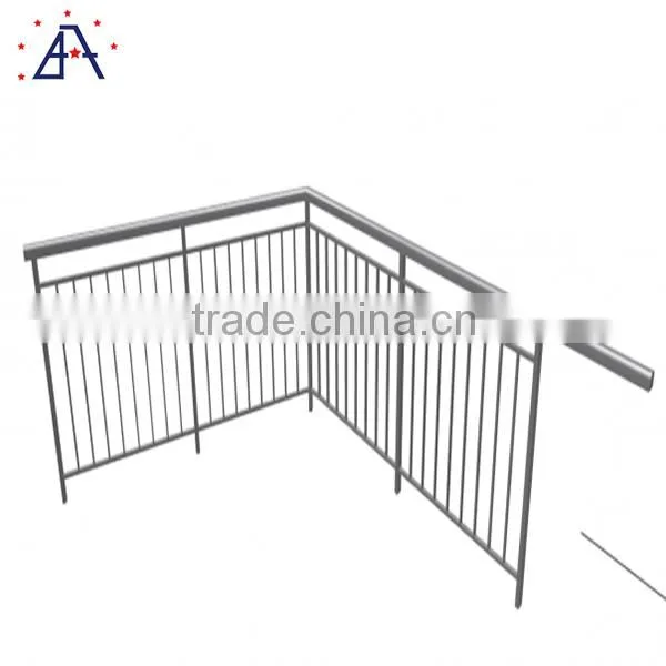 8ft.x36 In. Silver Anodized Aluminum Railing System photo-6